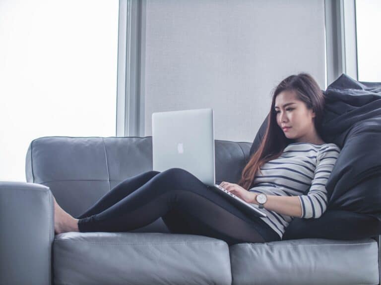 woman work-at-home