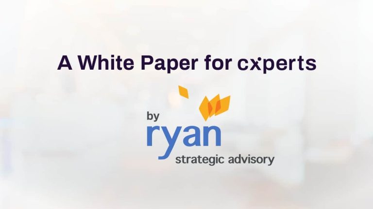 White Paper cxperts by Ryan strategic advisory image