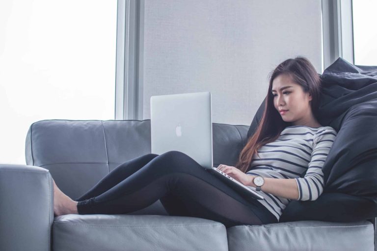 woman work-at-home